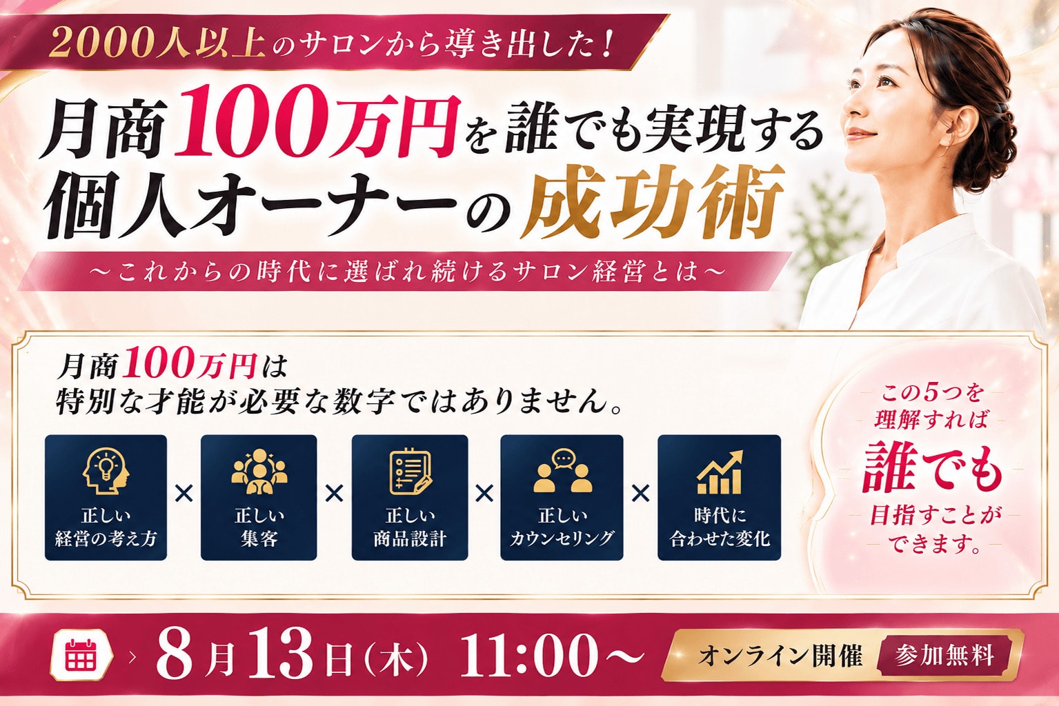 個人オーナーの成功術セミナー